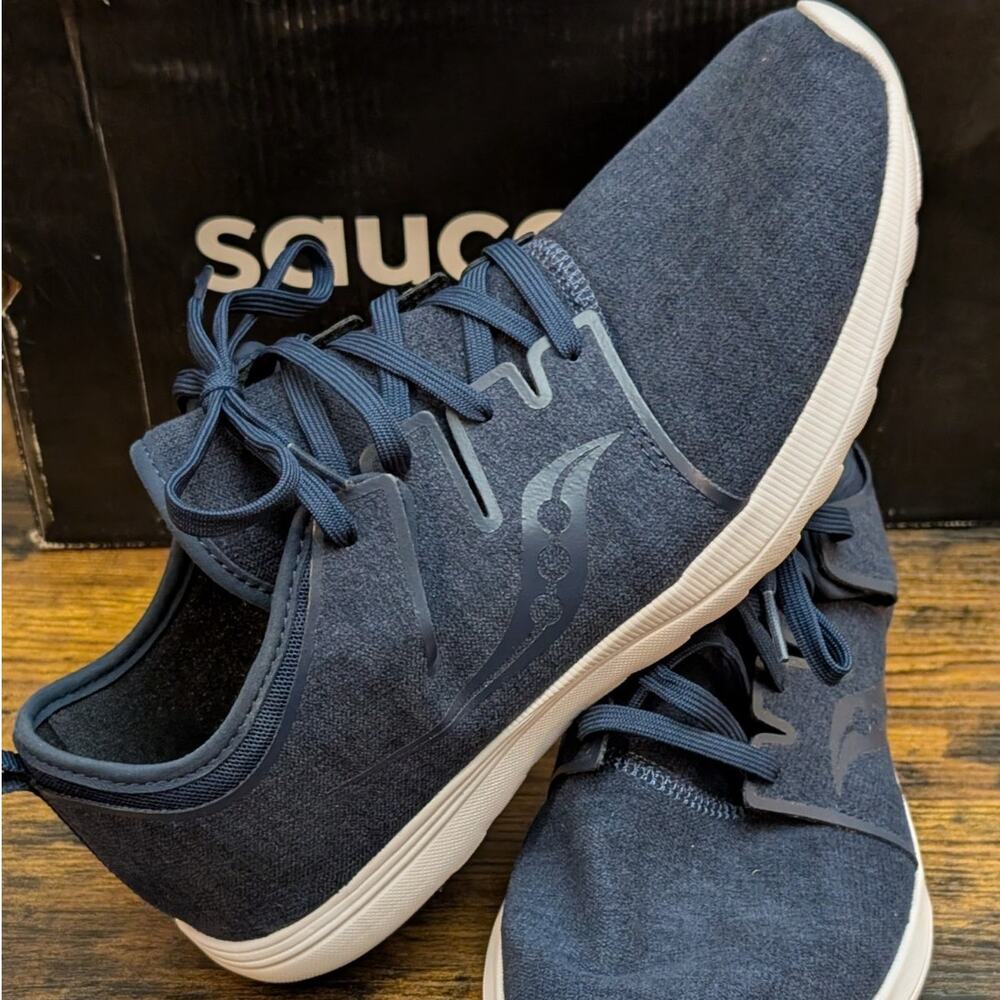Saucony Shoes Women's 11 Blue Eros Lace Navy Athletic Running Sneakers NWT